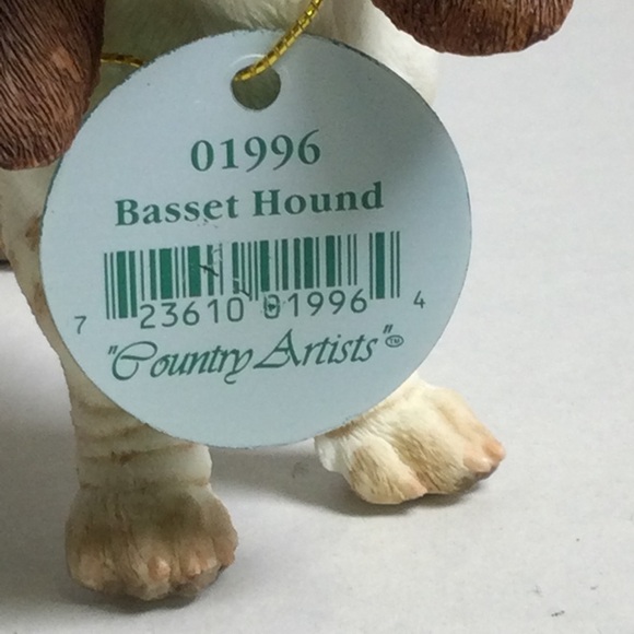 Country Artists 01996 Basset Hound Best in Show Dog Figurine - Picture 8 of 8